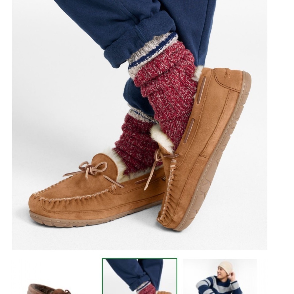 L.L. Bean wicked good moccasins brand new w/o box size 8 men’s - Picture 3 of 14